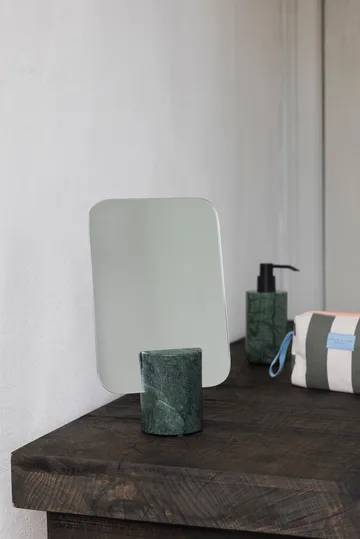 Marble bordsspegel - Dark forest, 30 cm - Mette Ditmer