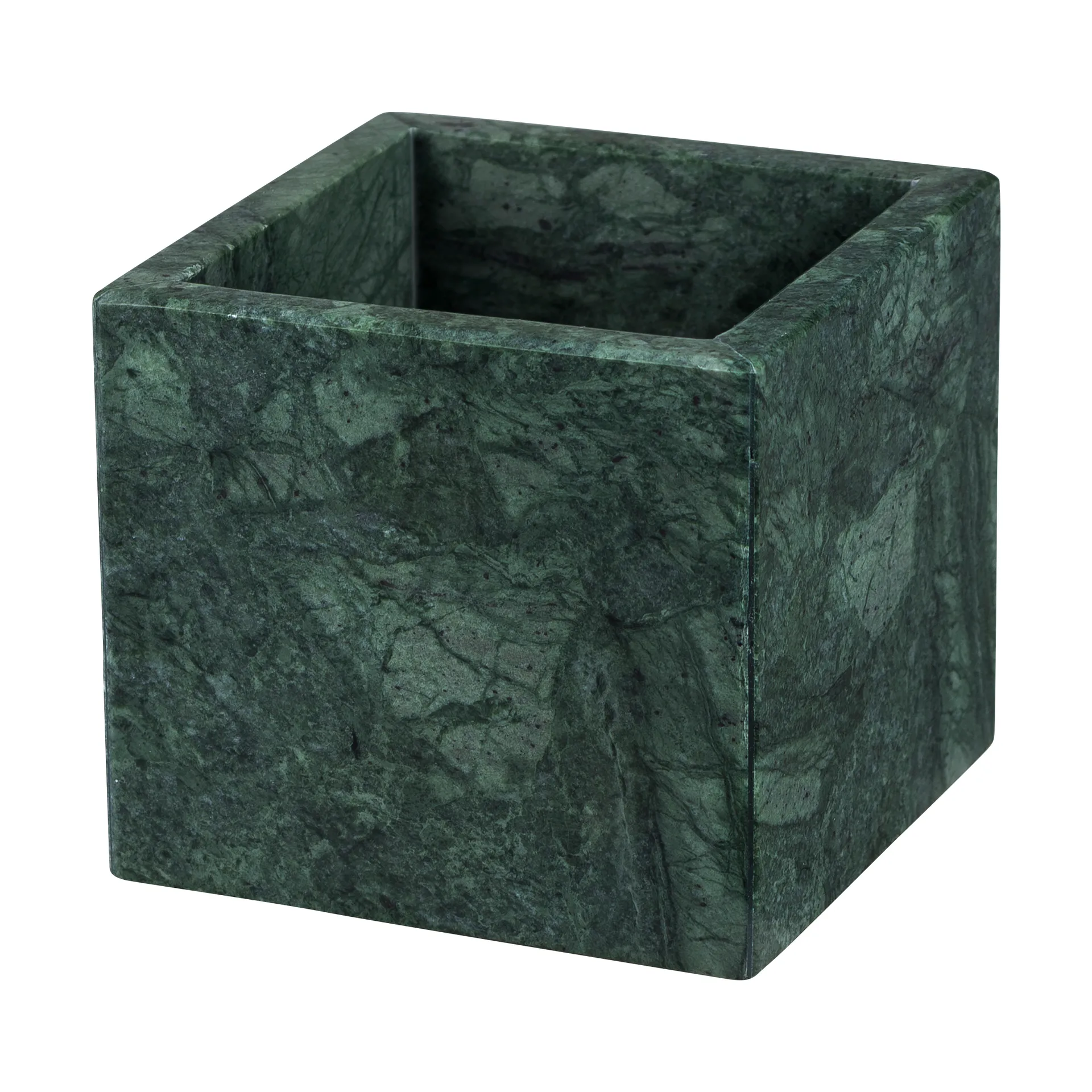 Marble kub 10x10 cm, Dark forest Mette Ditmer