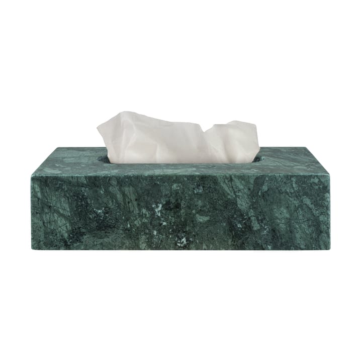 Marble näsdukslåda 14x25,5 cm, Dark forest Mette Ditmer