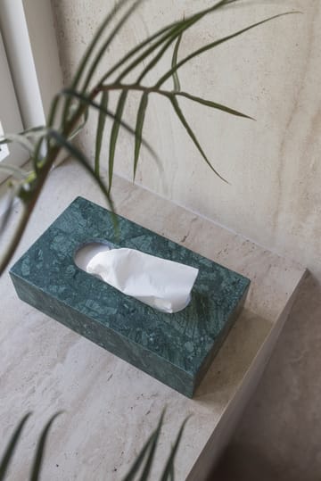 Marble näsdukslåda 14x25,5 cm - Dark forest - Mette Ditmer