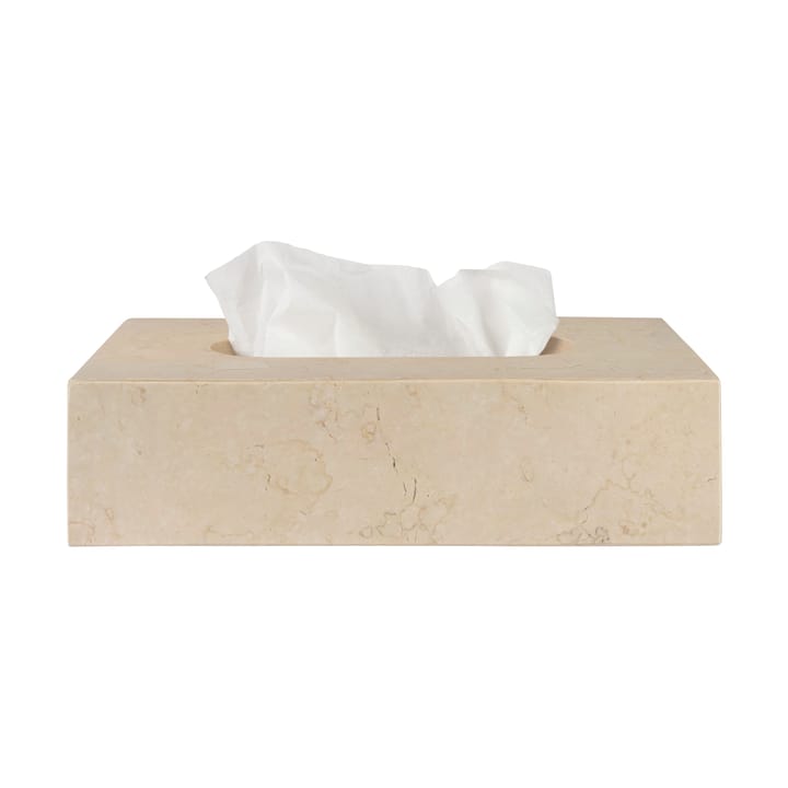 Marble näsdukslåda 14x25,5 cm, Sand Mette Ditmer