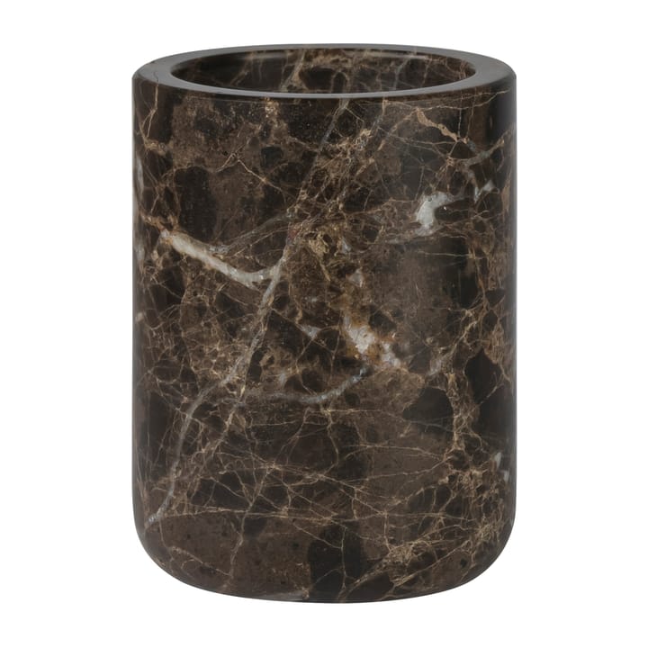 Marble tandborsthållare 10 cm - Brun - Mette Ditmer