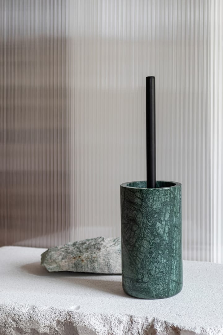 Marble toalettborste 36 cm, Dark forest Mette Ditmer