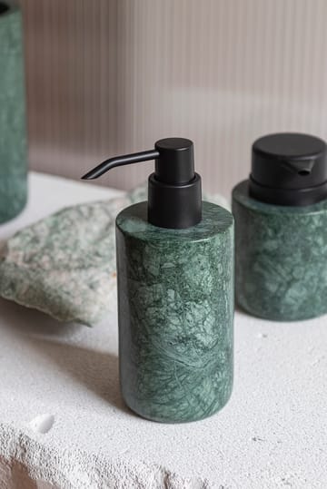 Marble tvålpump 17,5 cm - Dark forest - Mette Ditmer