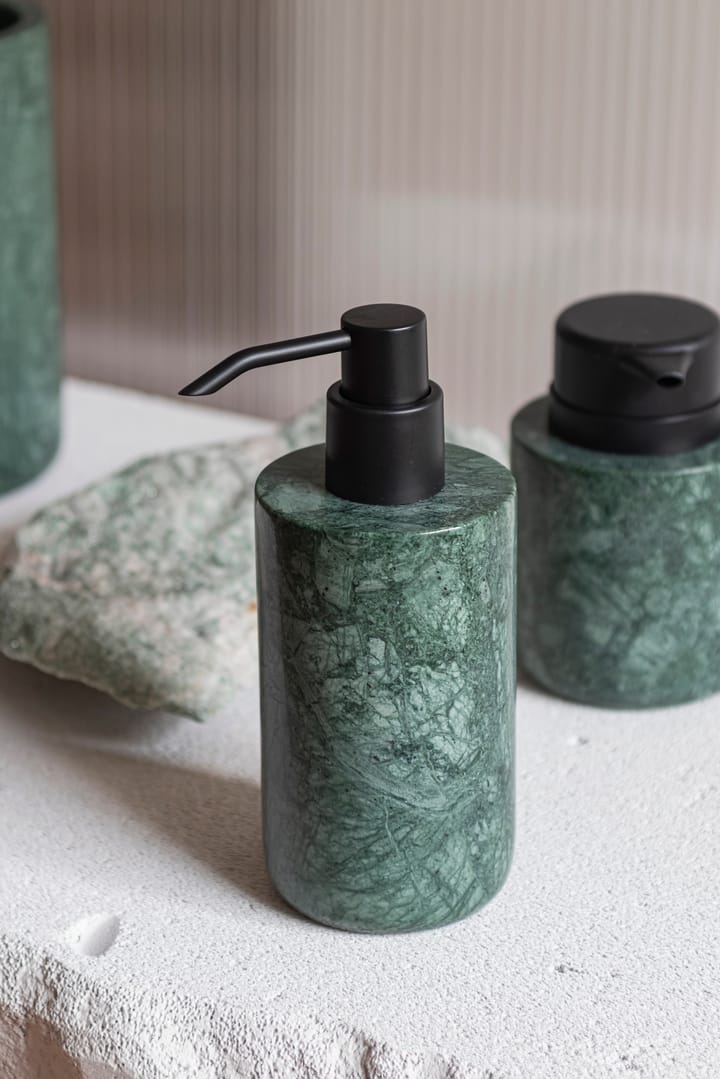 Marble tvålpump 17,5 cm, Dark forest Mette Ditmer