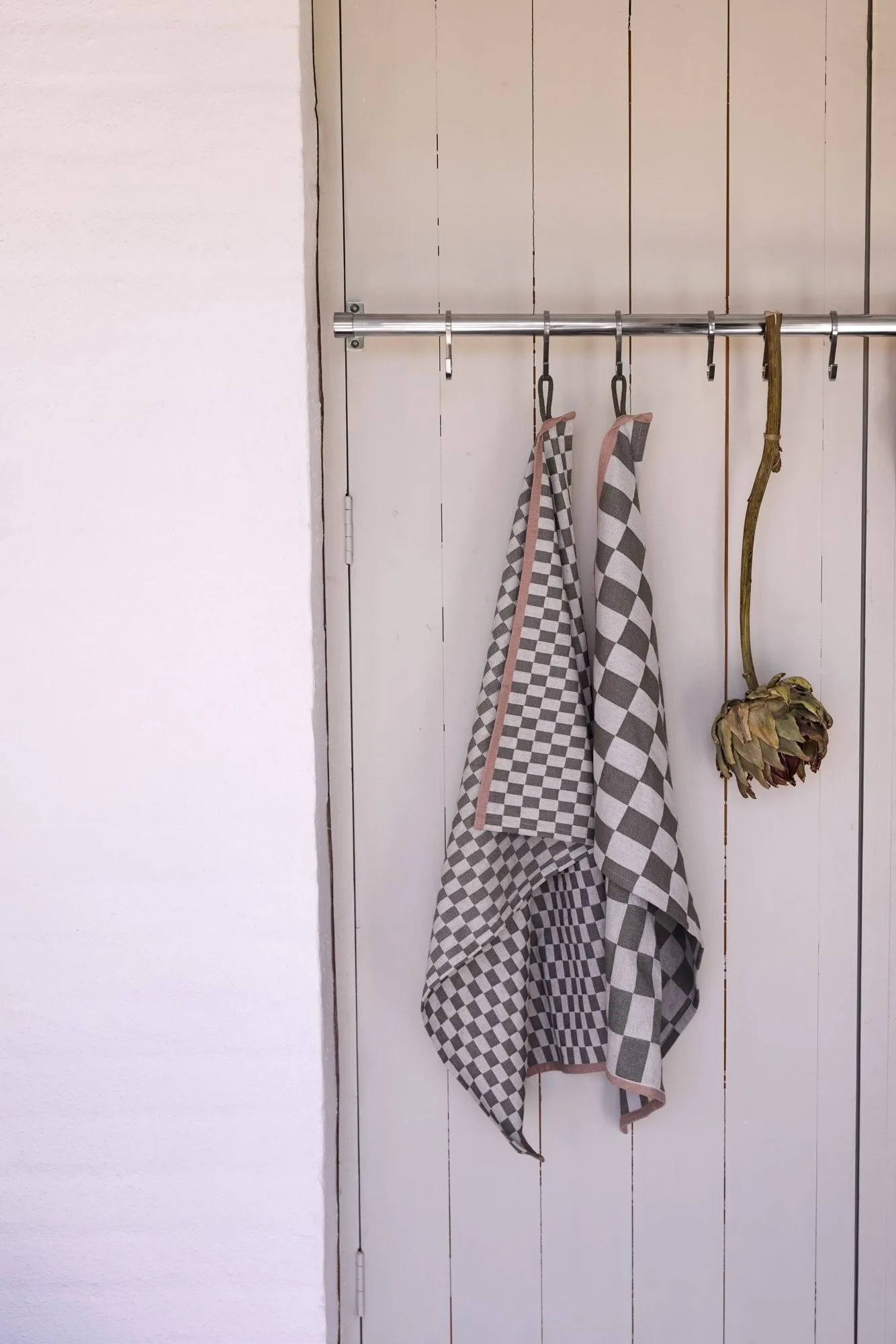Mini-Max kökshandduk 2-pack, Gray (grå), 50x70 cm Mette Ditmer