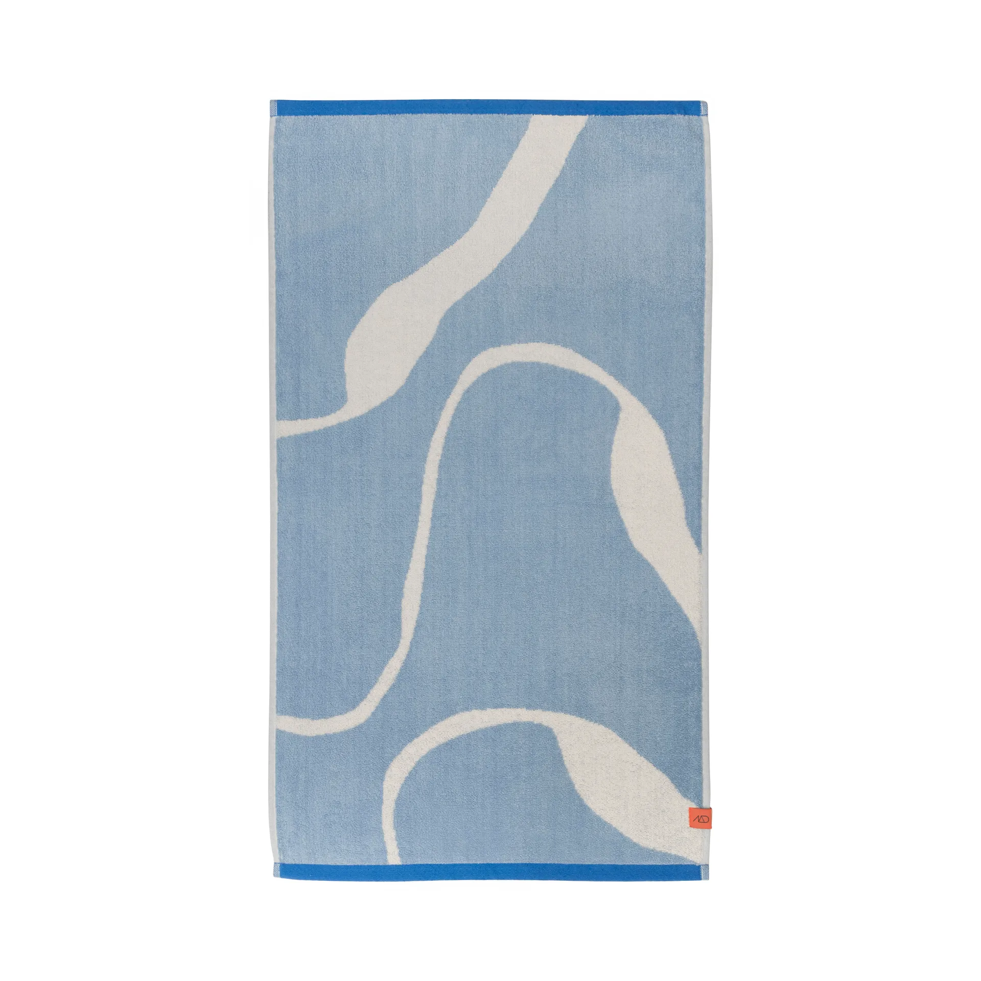 Nova Arte badhandduk 70x133 cm, Light blue-off-white Mette Ditmer