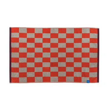 Retro badrumsmatta 50x80 cm - Dark orange - Mette Ditmer