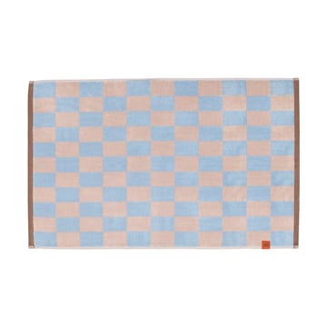 Retro badrumsmatta 50x80 cm - Light Blue - Mette Ditmer