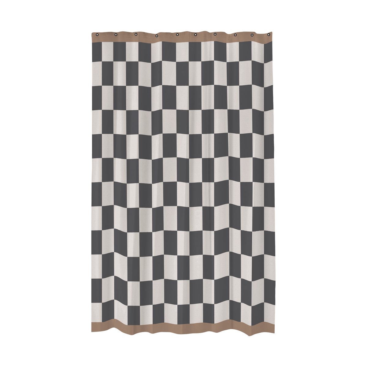 Mette Ditmer Retro duschdraperi 150x200 cm Dark grey
