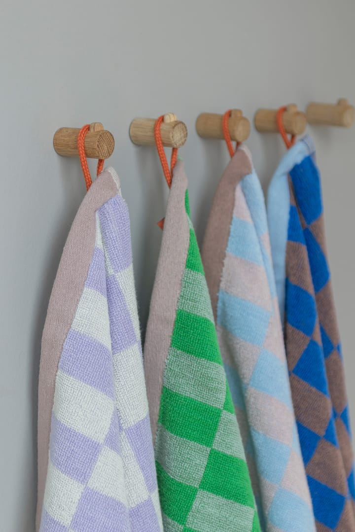 Retro gästhandduk 40x55 cm 2-pack, Lilac Mette Ditmer