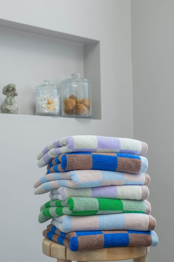 Retro handduk 50x90 cm, Classic green Mette Ditmer
