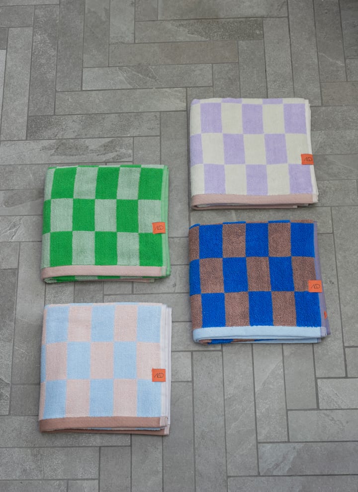 Retro handduk 50x90 cm, Classic green Mette Ditmer