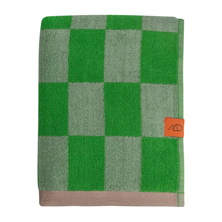 Retro handduk - Classic green, 50x90 cm - Mette Ditmer