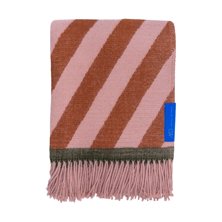 Retro pläd 125x170 cm - Rust - Mette Ditmer