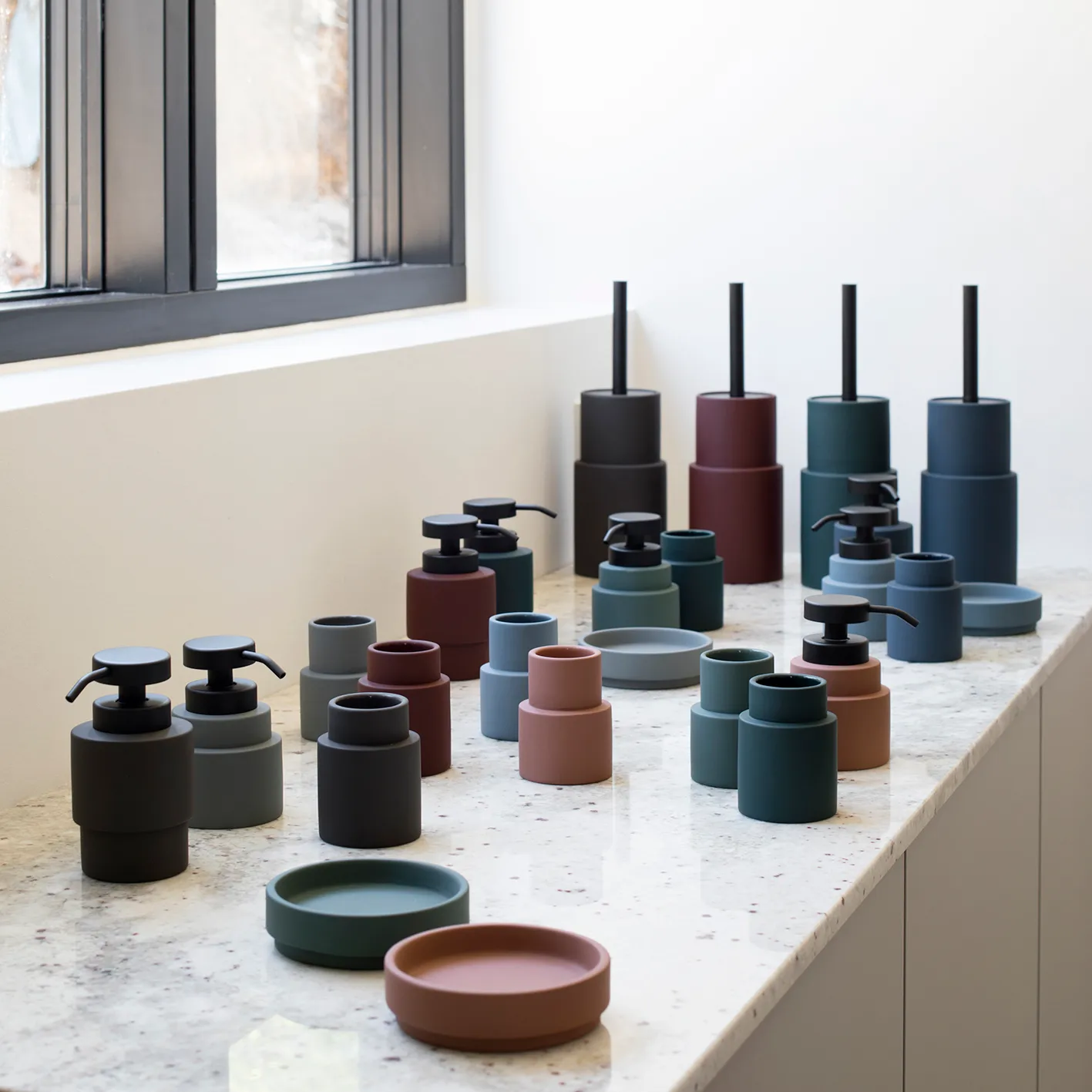 Shades tandborsthållare model A, Light grey Mette Ditmer