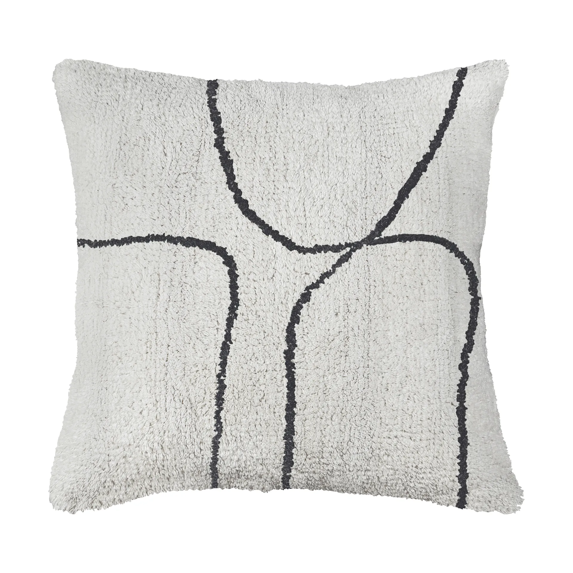 Shadow tuftat kuddfodral 50x50 cm, Off-white Mette Ditmer