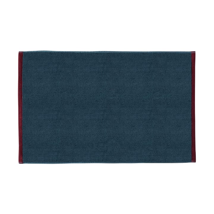 Soft badrumsmatta 50x80 cm - Midnight blue-light grey - Mette Ditmer