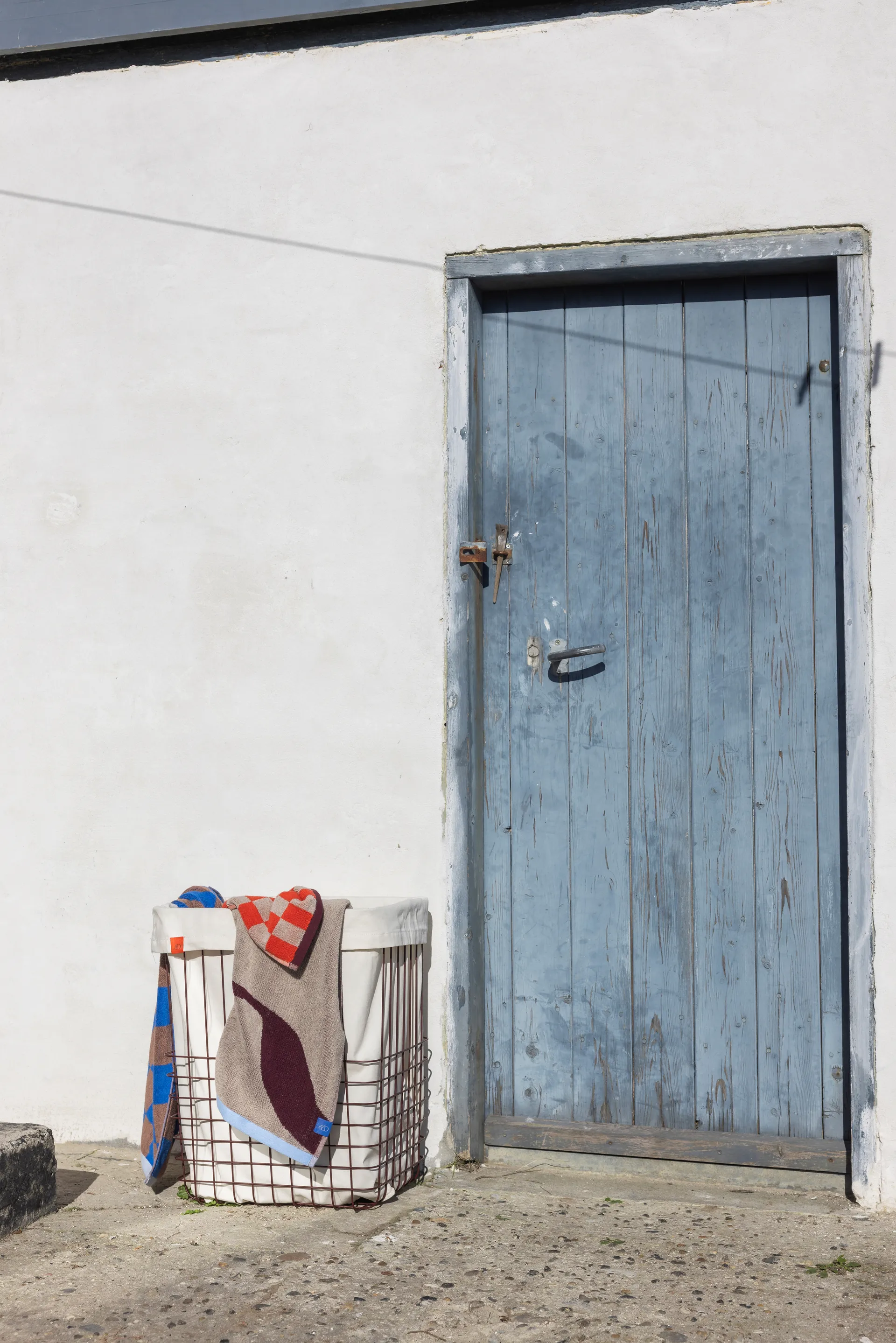 Store-it förvaringskorg med bomullspåse large, Wine Mette Ditmer