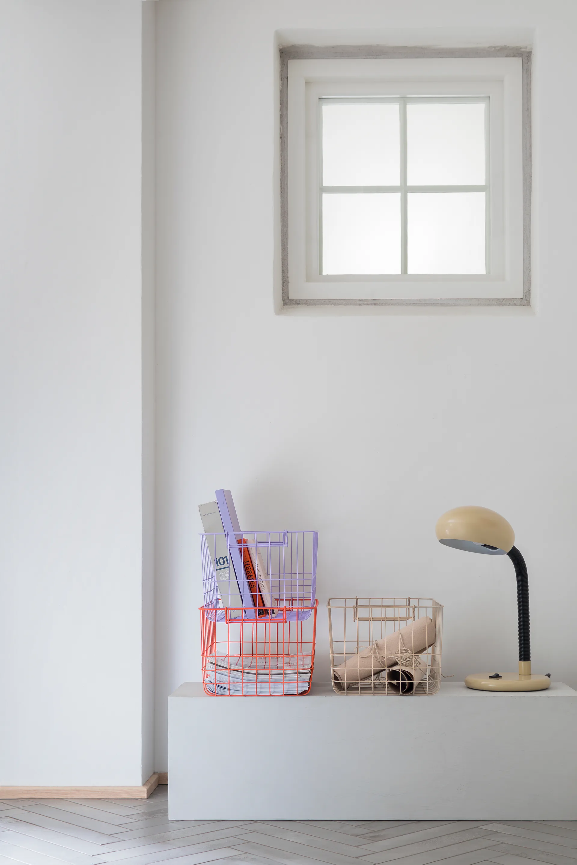 Store-it förvaringskorg medium, Lilac Mette Ditmer