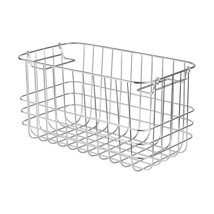 Store-it förvaringskorg small - Chrome - Mette Ditmer