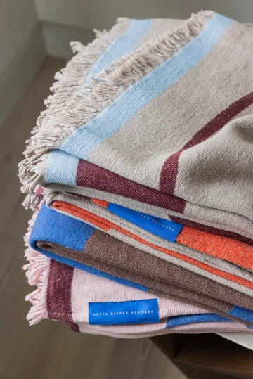 Studio pläd - Seashell pink, 130x175 cm - Mette Ditmer