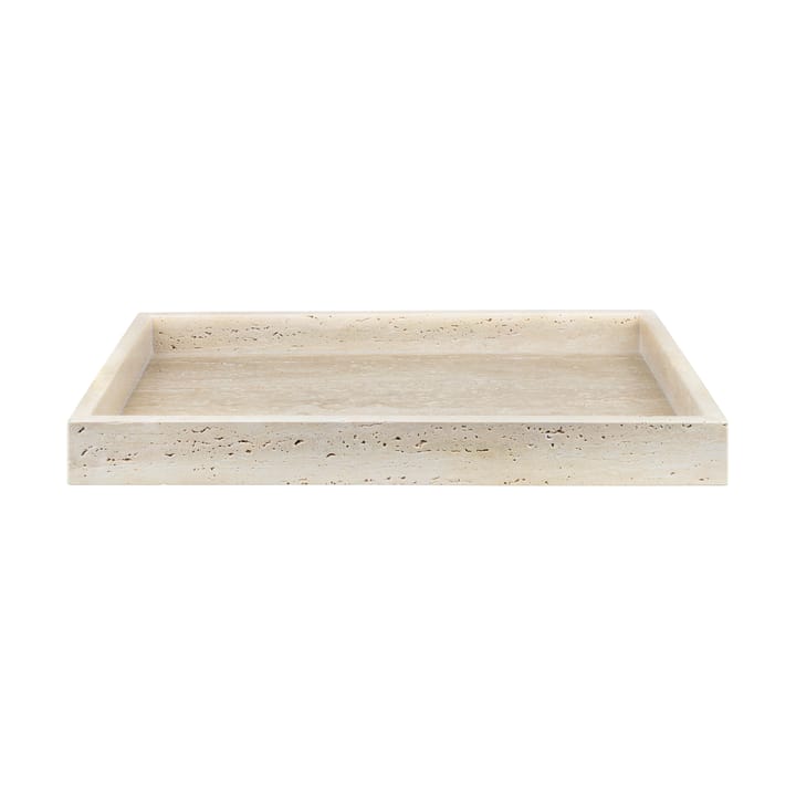 Travertine dekorationsbricka 30x40 cm - Linen - Mette Ditmer
