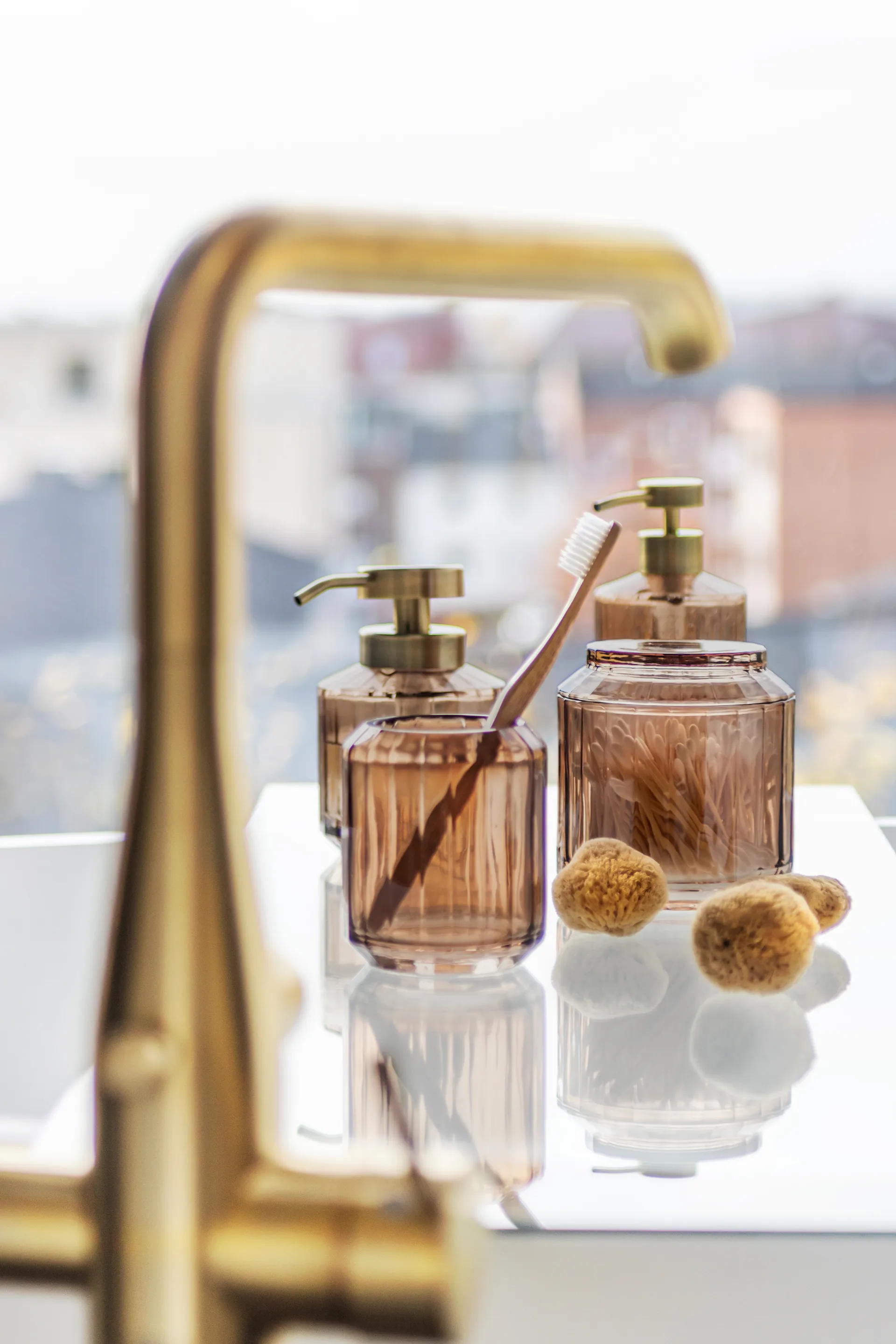 Vision tandborsthållare, Latte Mette Ditmer