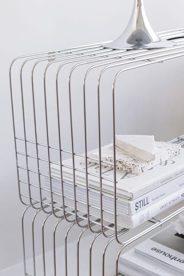 Wire hylla 31x70x26 cm - Chrome - Mette Ditmer