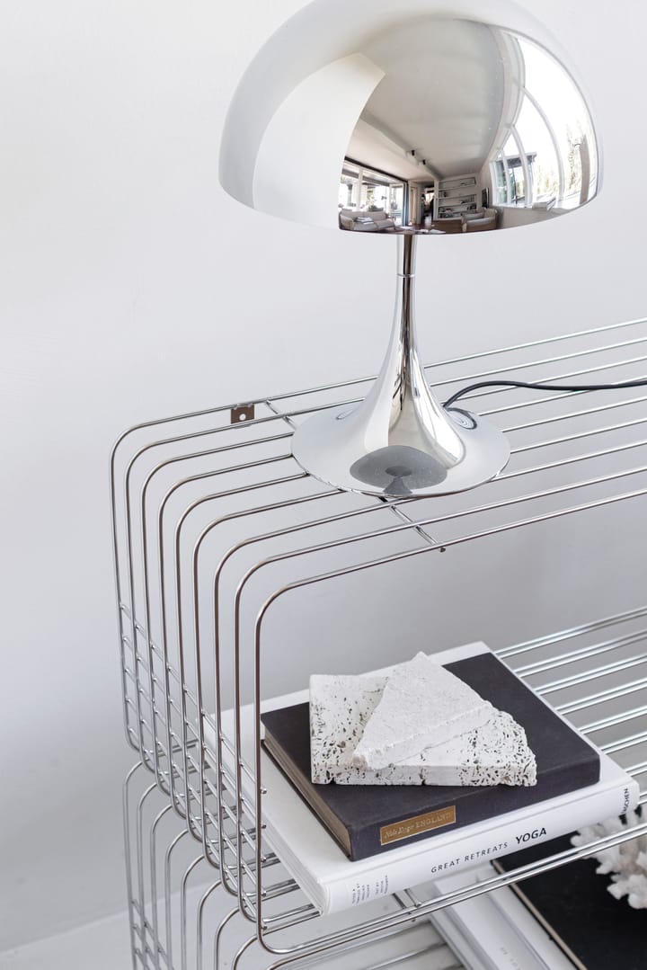 Wire hylla 31x70x26 cm, Chrome Mette Ditmer