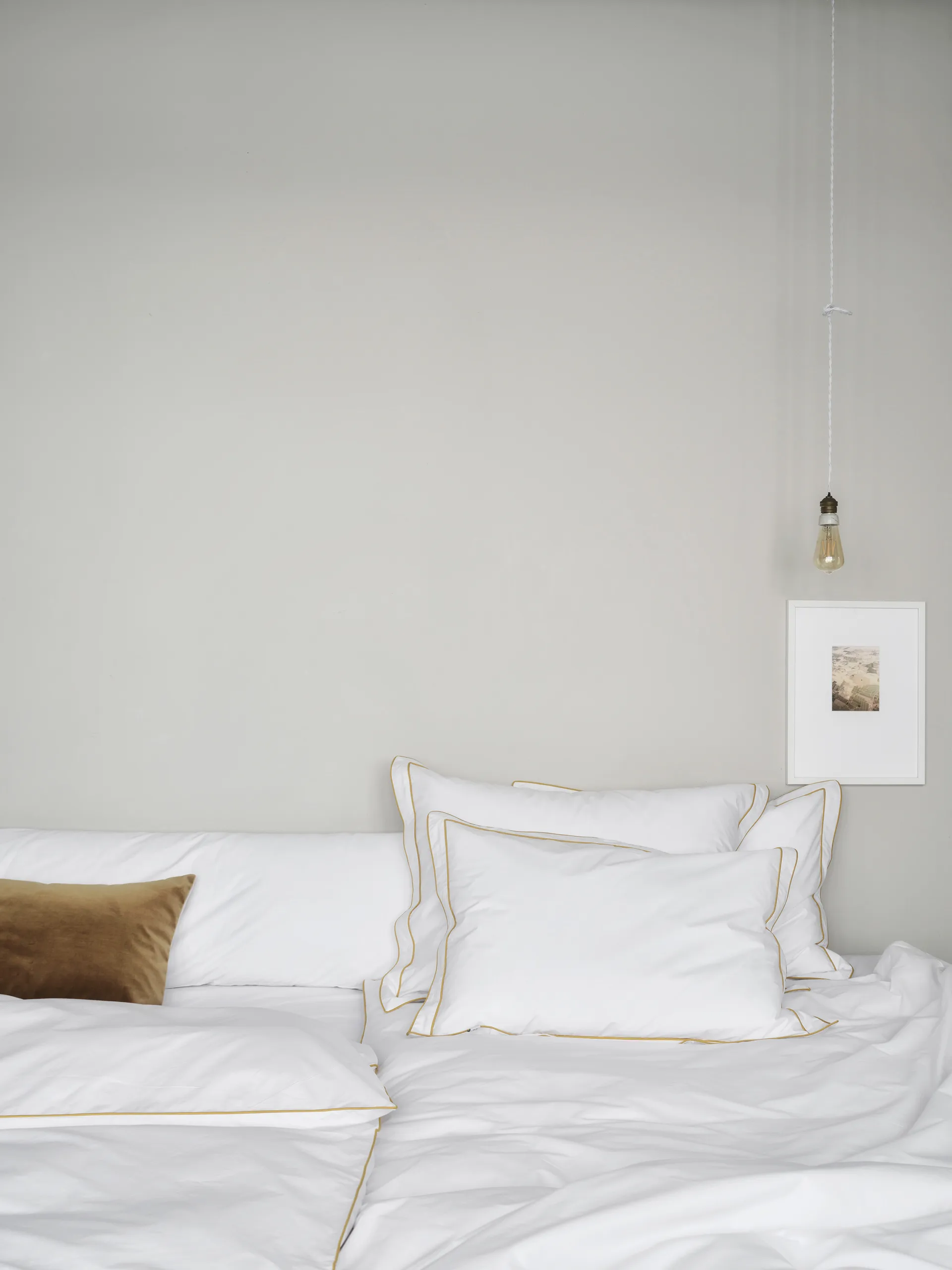 Allegro Påslakan EKO, Gul, 220x220 cm Mille Notti