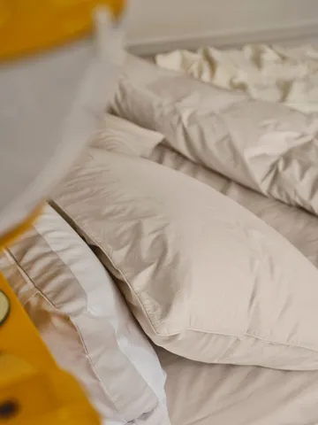 Benevola Påslakan - Beige, 220x220 cm - Mille Notti