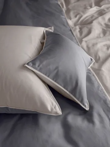 Duetto örngott - Grå, 50x60 cm - Mille Notti