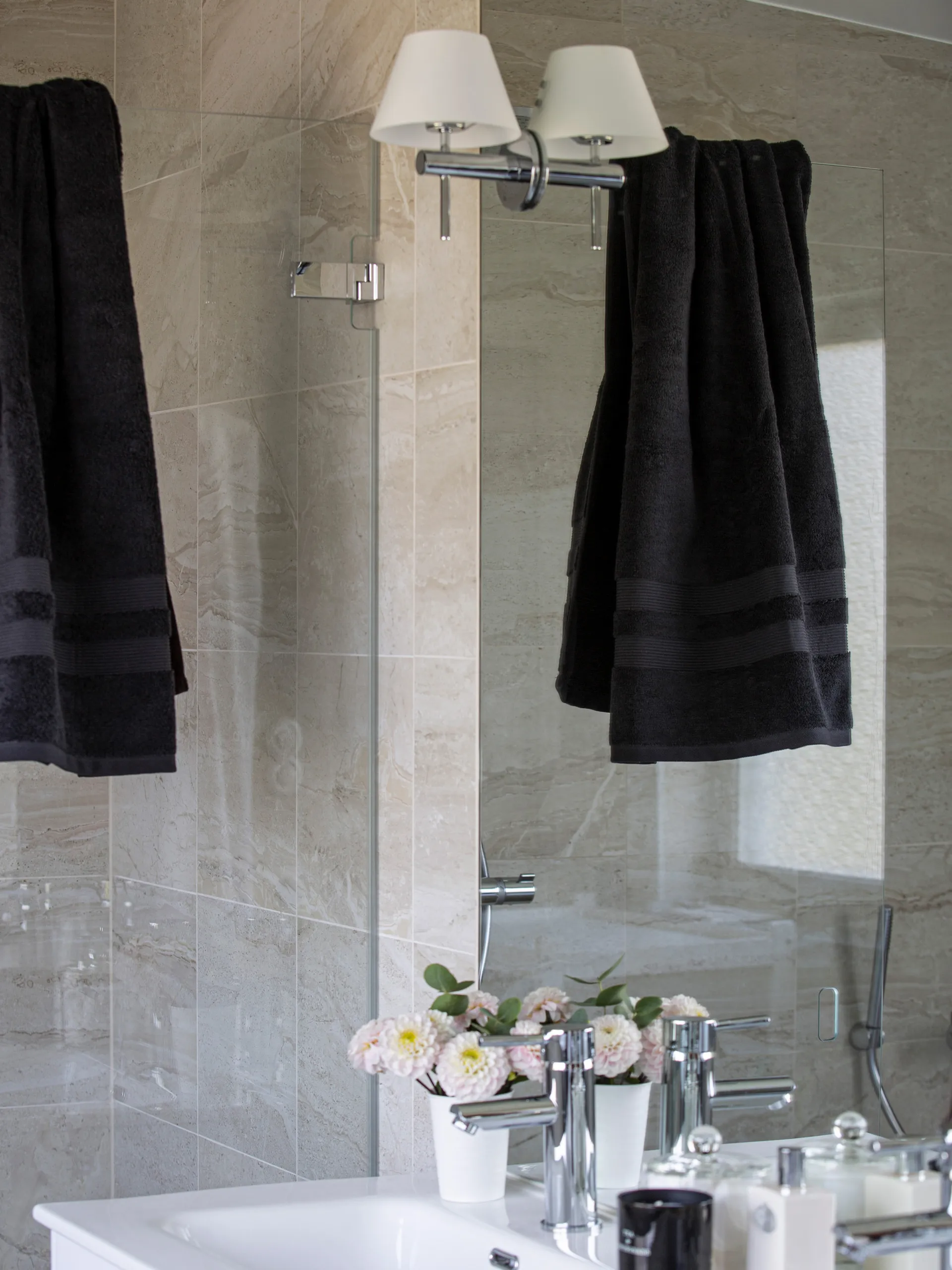 Fontana Handduk EKO, Antracit, 100x150 cm Mille Notti