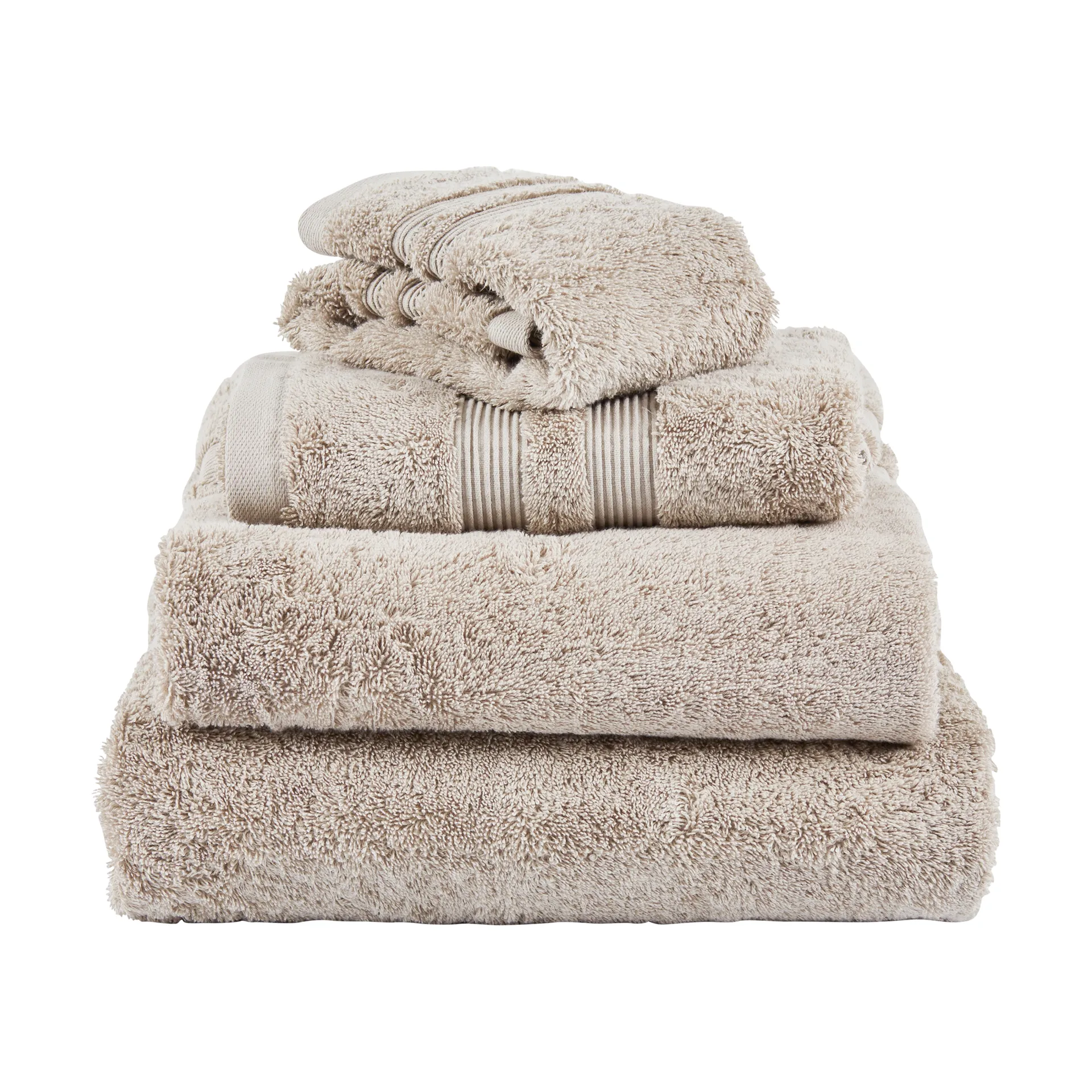 Fontana Handduk EKO, Ljusbrun, 100x150 cm Mille Notti