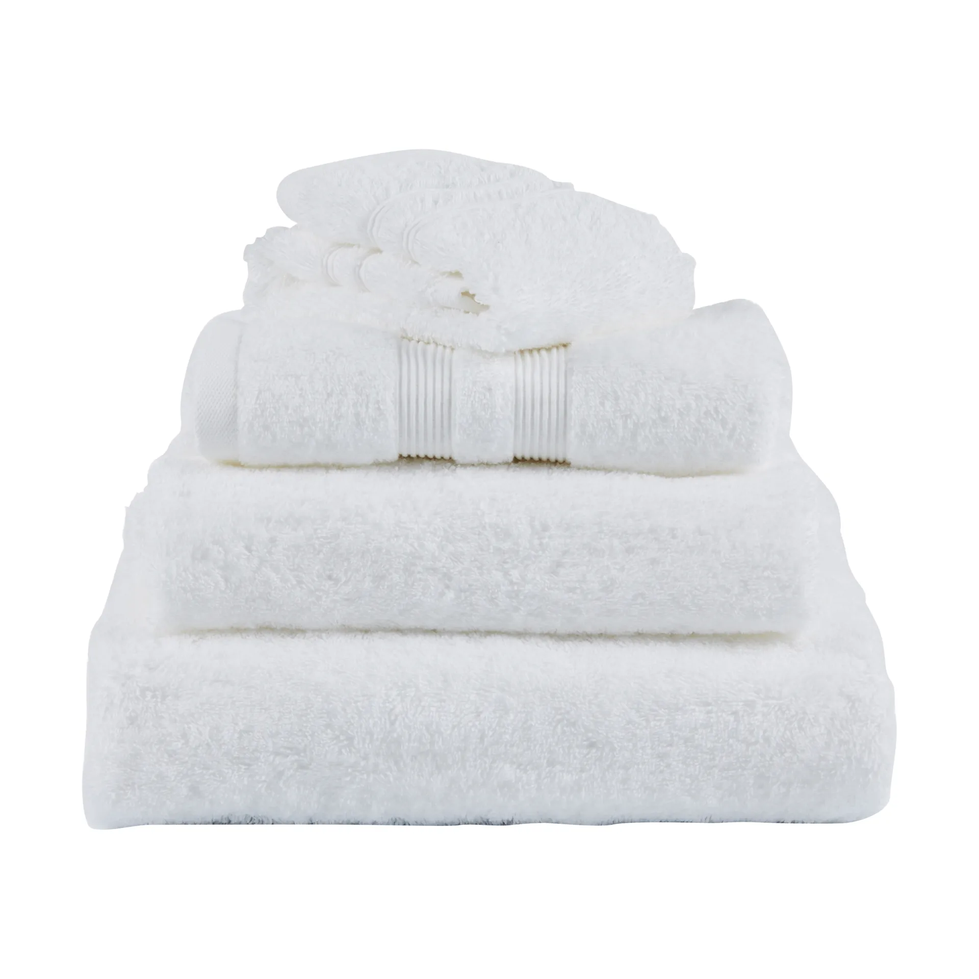 Fontana Handduk EKO, Vit, 50x70 cm Mille Notti