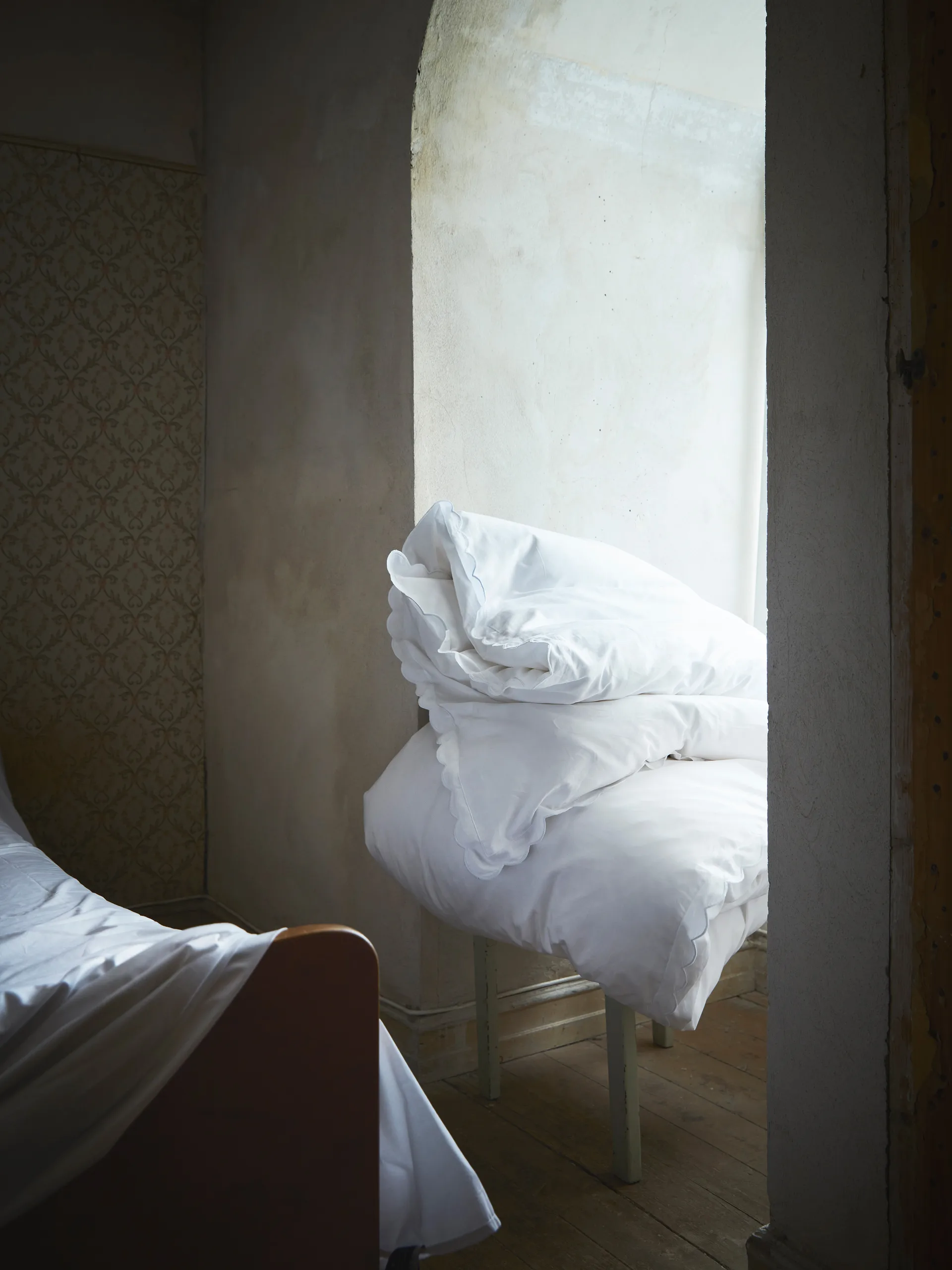 Isola påslakan, Vit, 220x220 cm Mille Notti