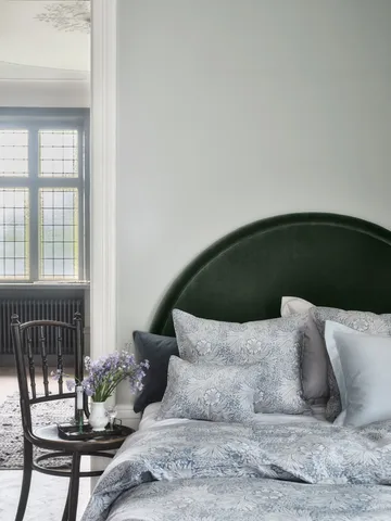 Morris & Co. Marigold Påslakan - Blå, 220x220 cm - Mille Notti