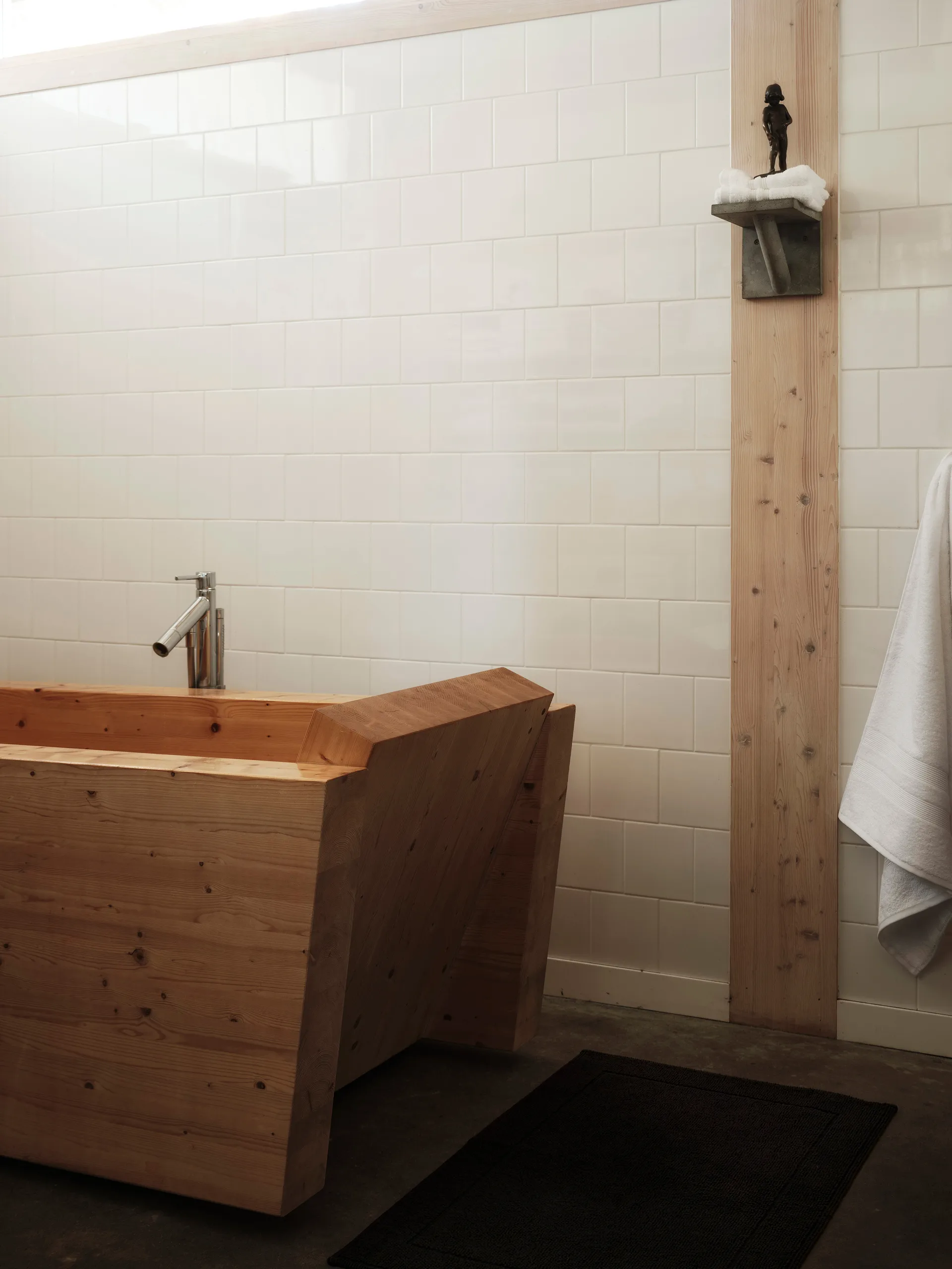 Portofino Badrumsmatta, Antracit, 60x90 cm Mille Notti