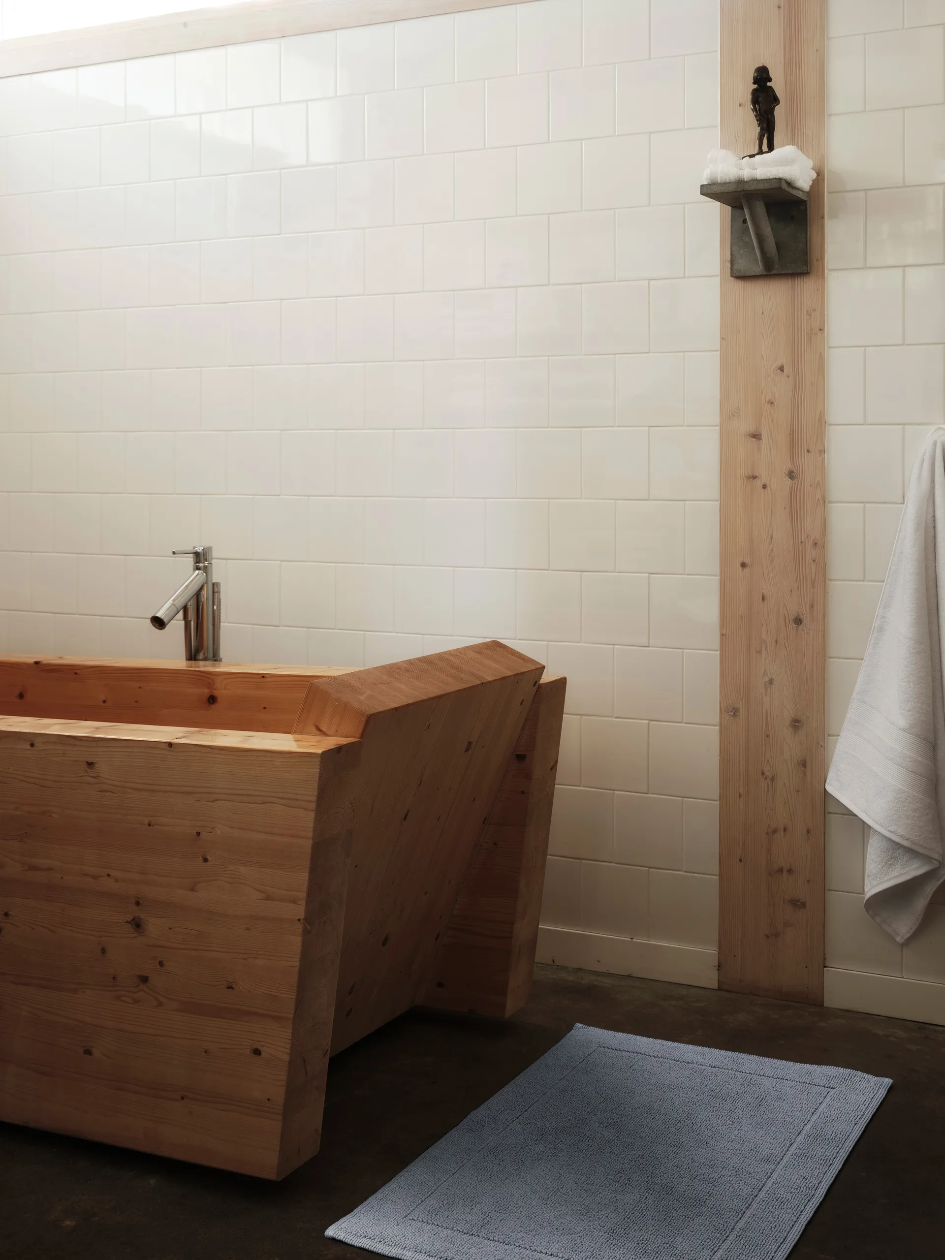 Portofino Badrumsmatta, Ljusblå, 60x90 cm Mille Notti