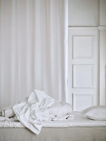 Satina Örngott EKO - Vit, 50x60 cm - Mille Notti