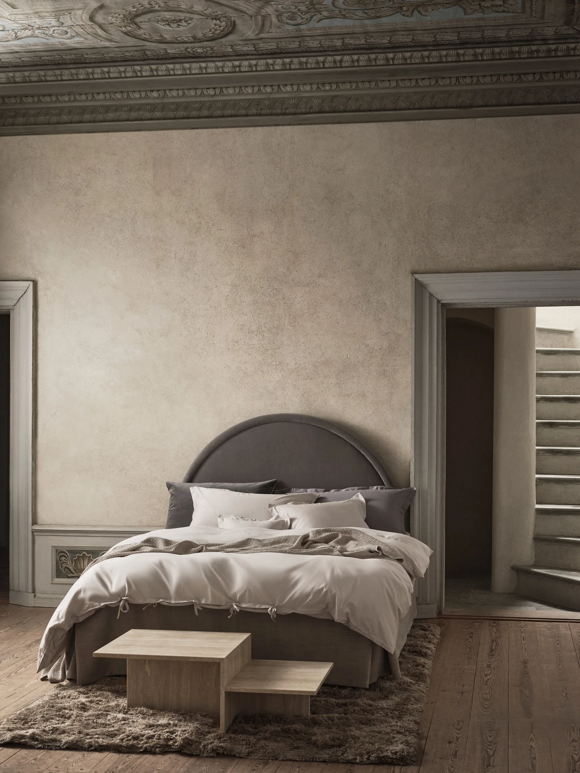 Satina Påslakan, Beige, 150x210 cm Mille Notti