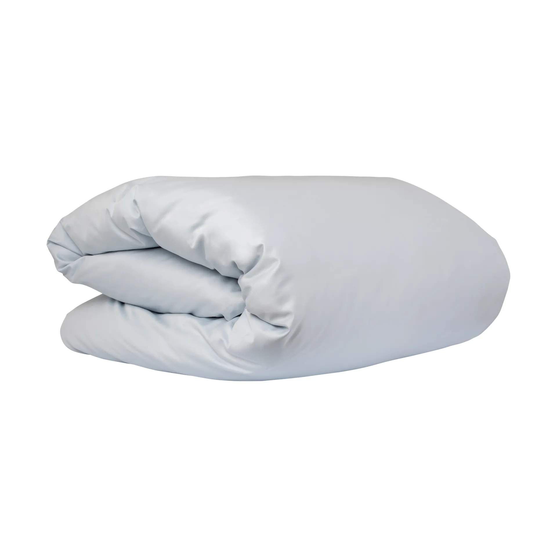 Satina Påslakan, Ljusblå, 220x220 cm Mille Notti