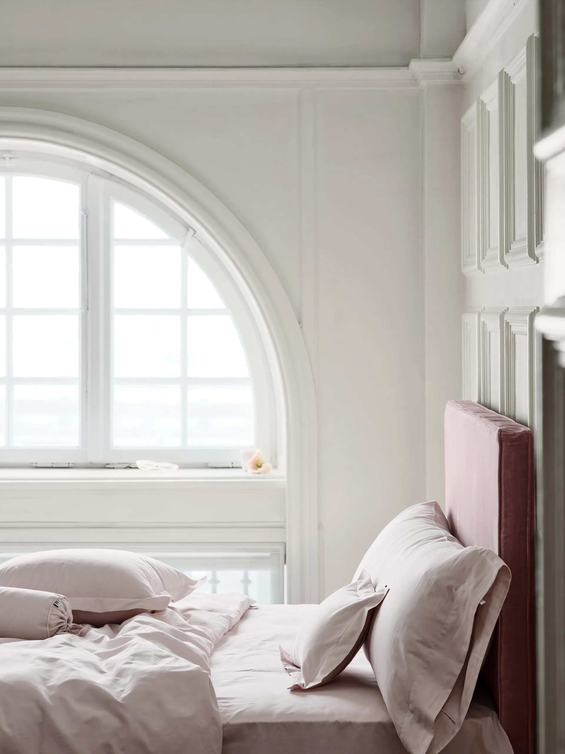 Satina Påslakan, Rosa, 150x210 cm Mille Notti