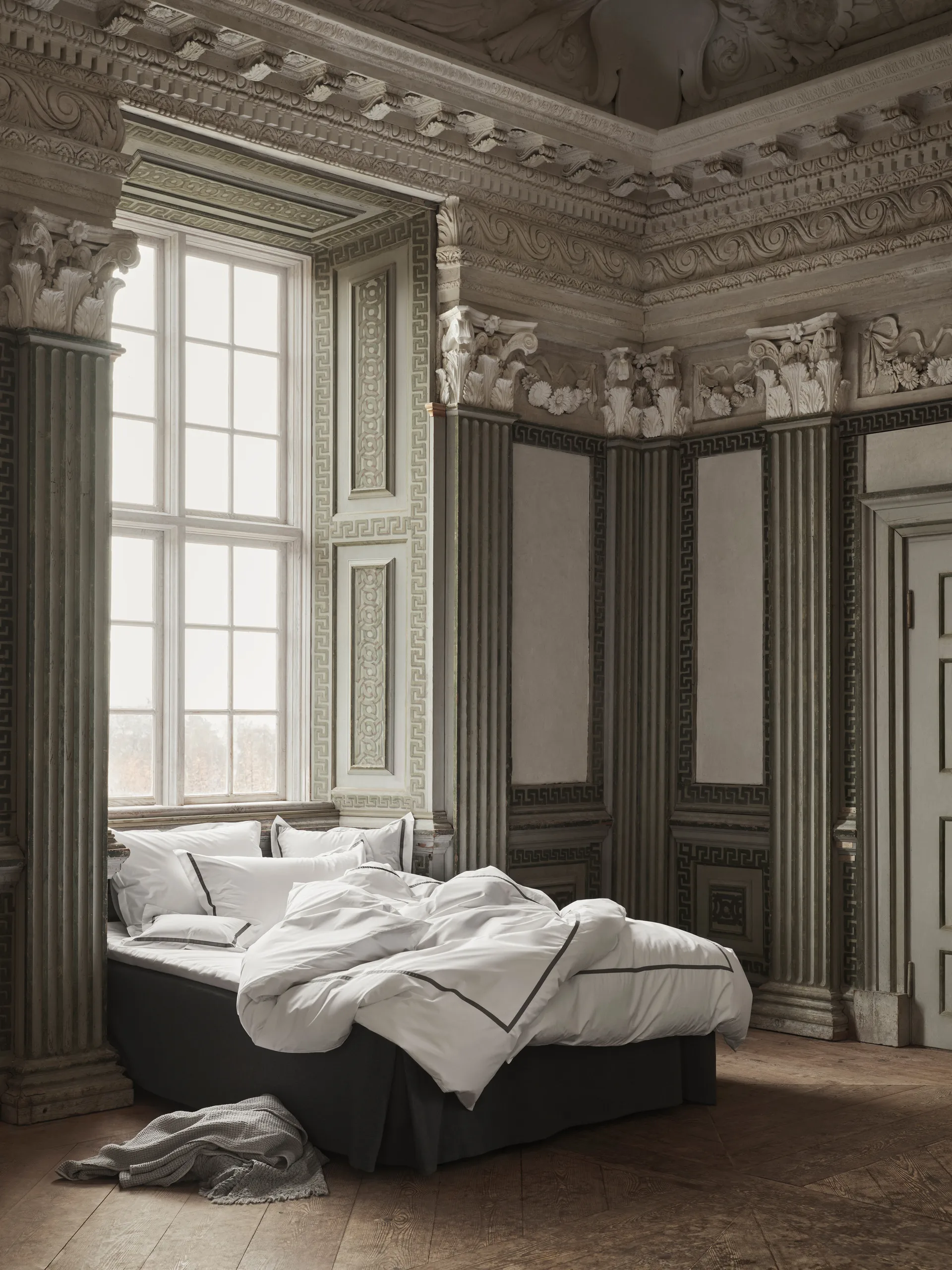 Singolo Påslakan EKO, Grå, 150x210 cm Mille Notti