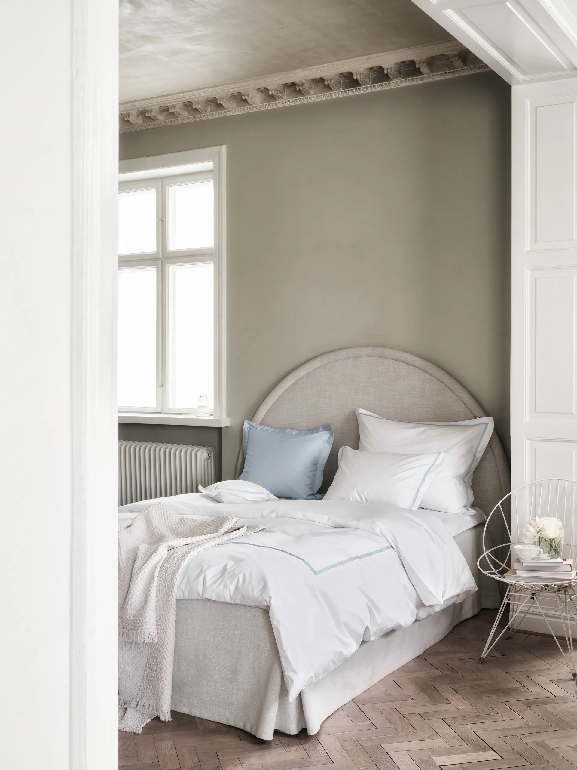 Singolo Påslakan EKO, Ljusblå, 220x220 cm Mille Notti