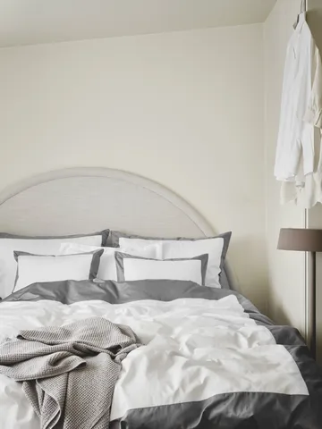 Sobrio Påslakan - Grå, 150x210 cm - Mille Notti