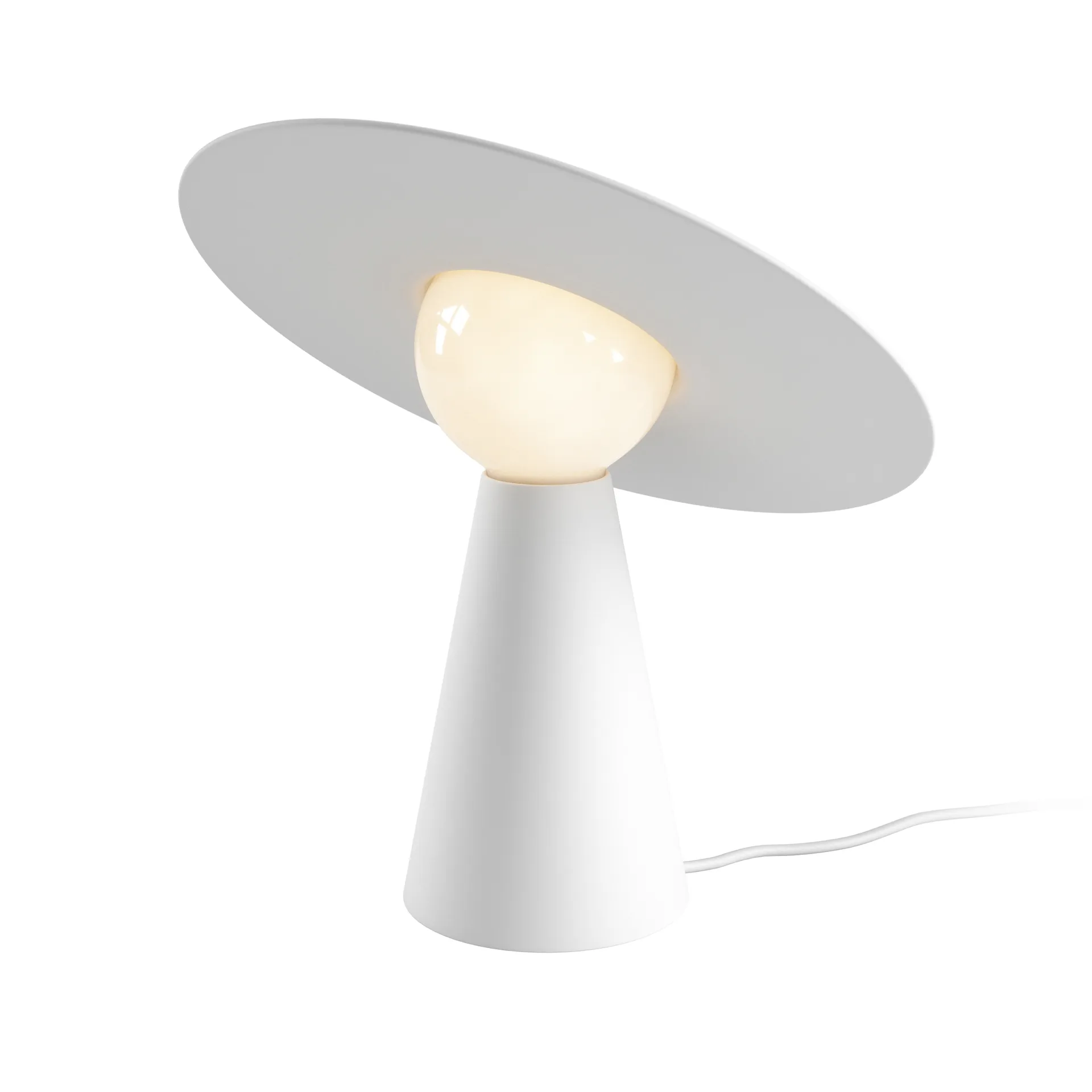 Bordslampa keramik 33x37,1 cm, White MOEBE