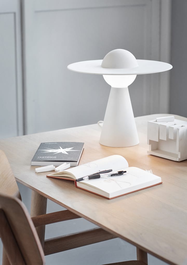 Bordslampa keramik 33x37,1 cm, White MOEBE