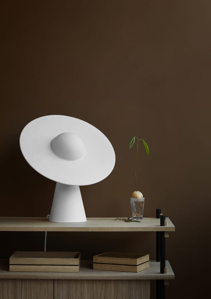 Bordslampa keramik 33x37,1 cm, White MOEBE